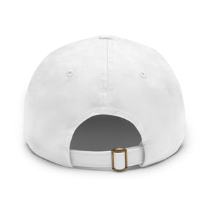 Baseball Hat with Leather Patch (Round)