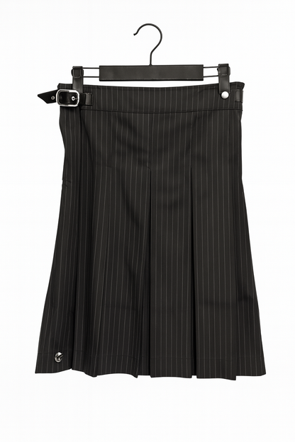 Highlands Black Pinstripes