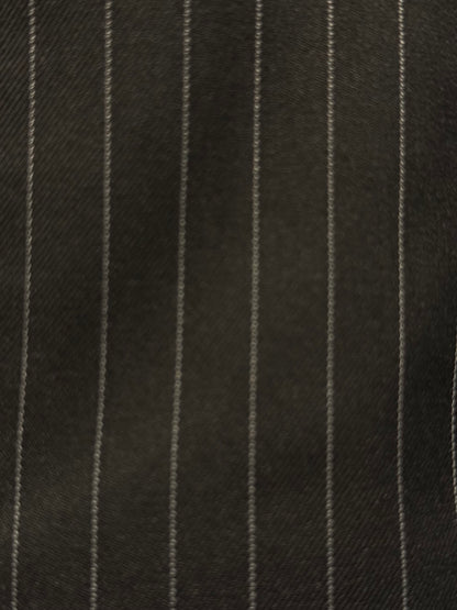Highlands Black Pinstripes
