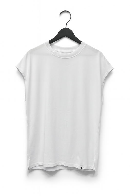 Oversized Sleeveless T-shirt