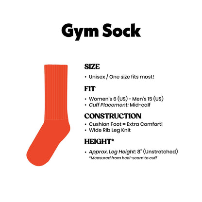 Bitch Gym Crew Socks